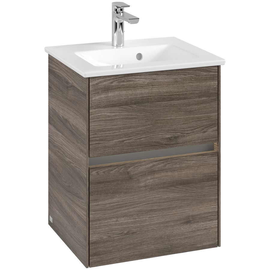Wastafelonderkast Collaro 472x610x404mm Sto.Oak C141B0RK