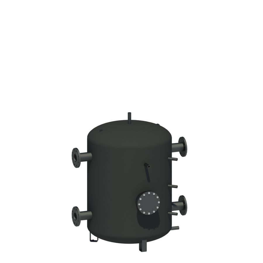 Isolatie cascadevat 500L koelen