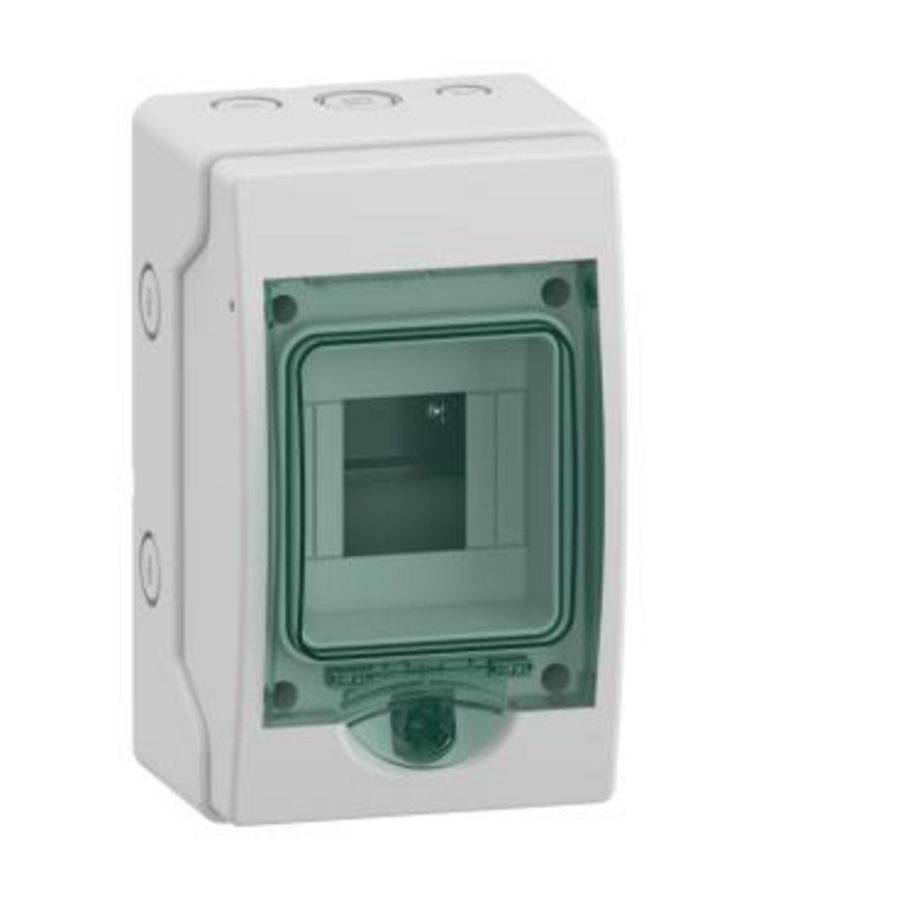 Mini verdeler DINrail componenten 1x4 modulen z. kl Mureva