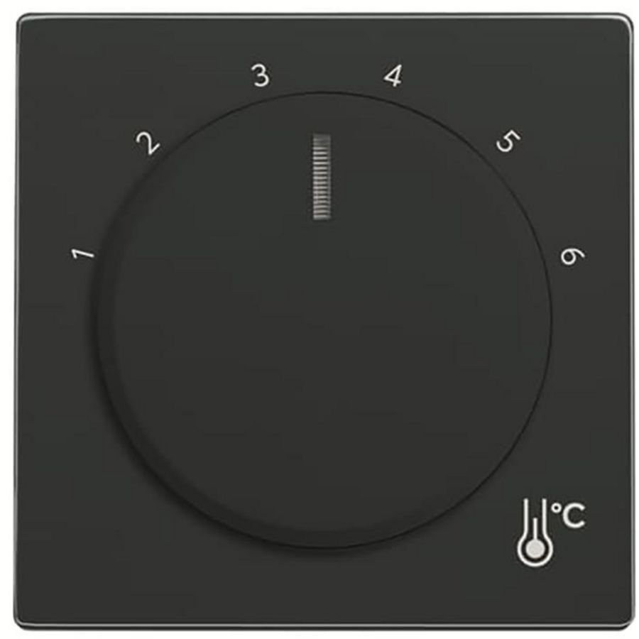 Centraalplaat voor thermostaat 1094/97U f-antraciet (1794 R-81)