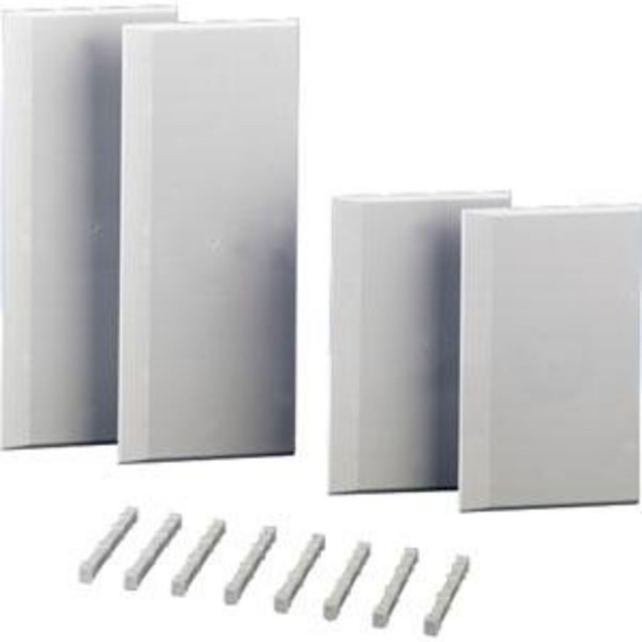 Afsluitplatenset voor Behuizingsmaat 1 (Set 4 stuks)