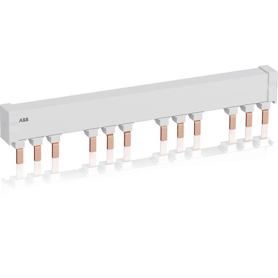 Verzamelrail 3-fase voor 4 MS165 met 2 HK/SK Ie=125A