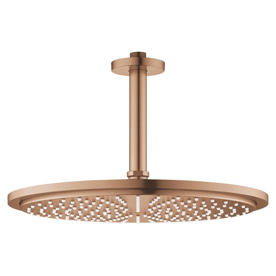 Rainshower 310 hoofddoucheset 142mm 9,5l/min. warm sunset geborsteld (mat bronskleurig)