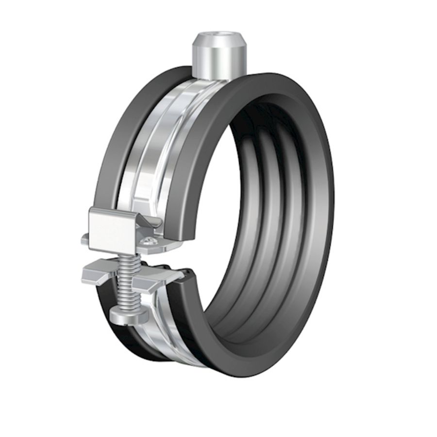 Pijpbeugel universeel FlamcoFix BSA M8-Click-in Ø50-54mm met inlage VVE=10