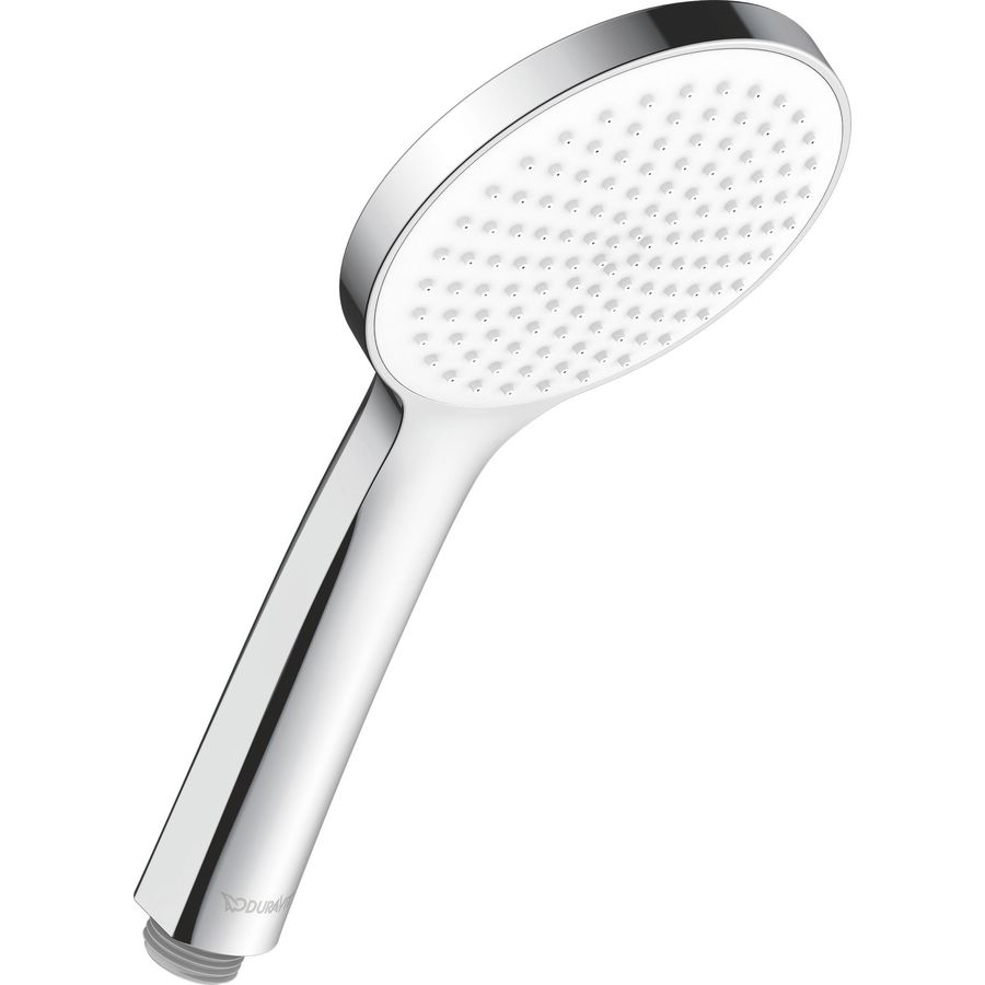 Handdouche #UV06520130 MinusFlow Ø110mm 1 straalsoort chroom/wit