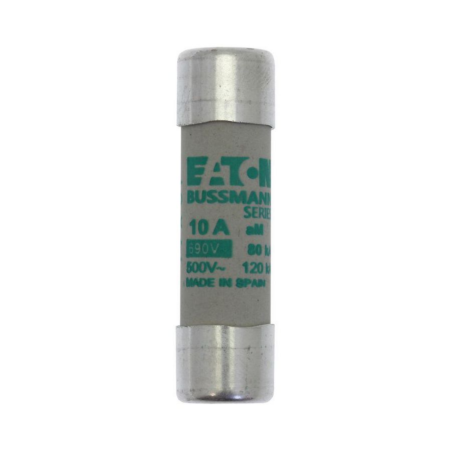 Zekering laagspanning 10A AC 500V 14x51 aM met slagp VVE=10
