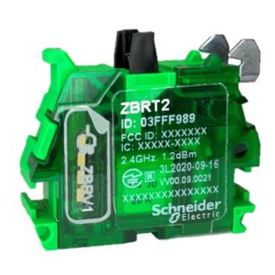 Zender dubbele acties op/neer draad- en batter Harmony XB5R