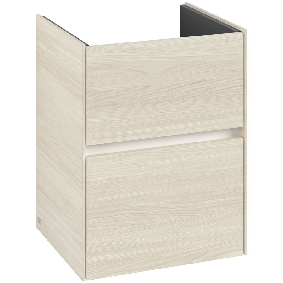 Wastafelonderkast Collaro 472x610x404mm White Oak C141B0AA
