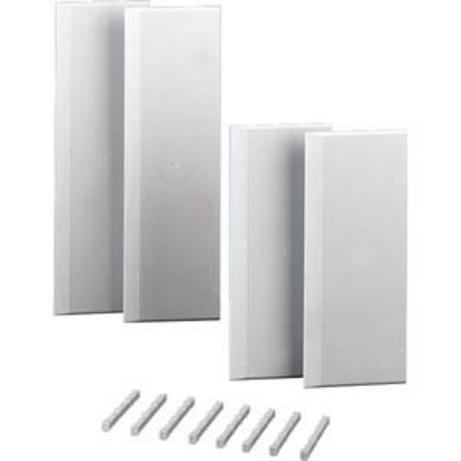 Afsluitplatenset voor Behuizingsmaat 2 (Set 4 stuks)