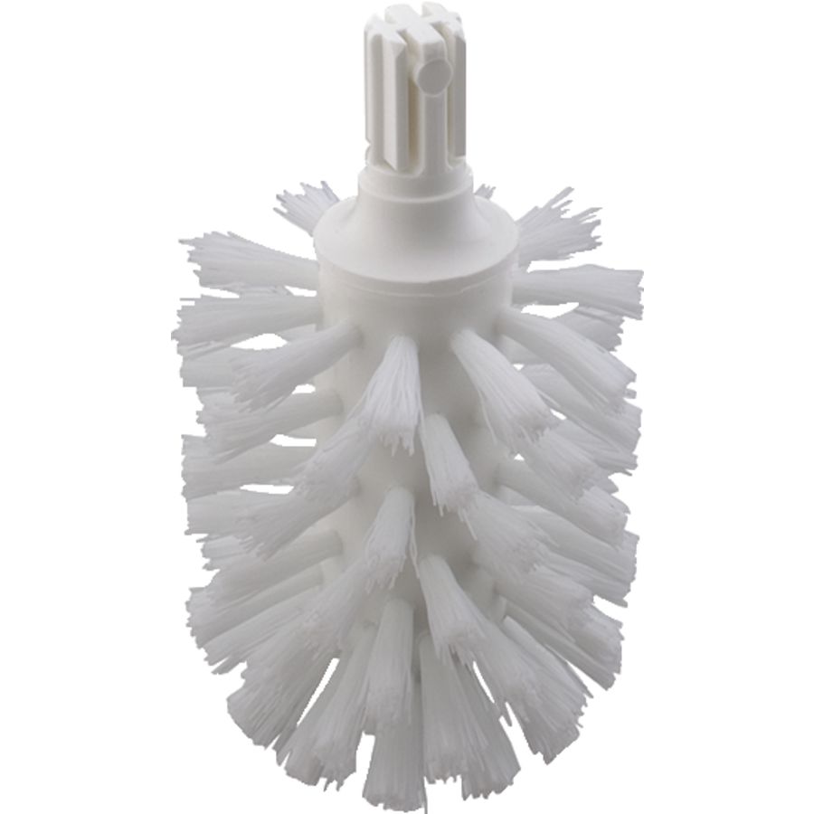 Reserve closetborstel wit zonder steel