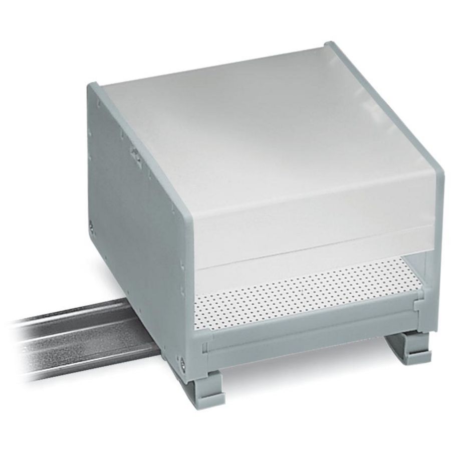 Afdekprofiel Grootte 2 1 m lang transparant 288-627