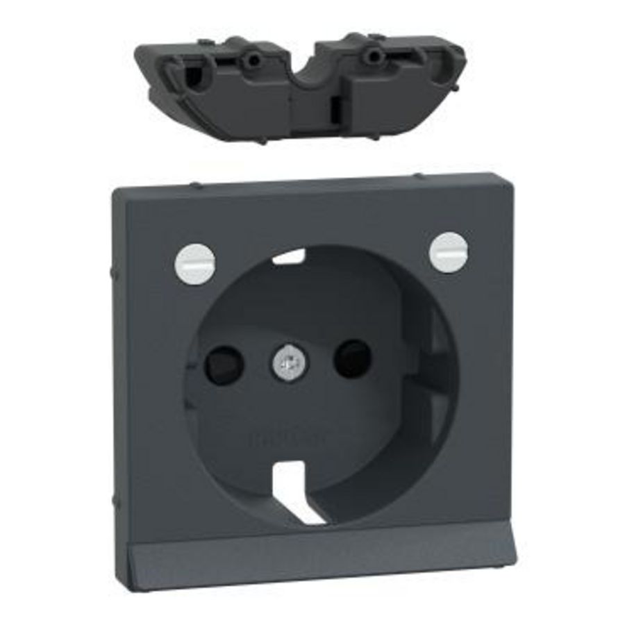 Cover plate Merten System M night light SCHUKO socket-outl