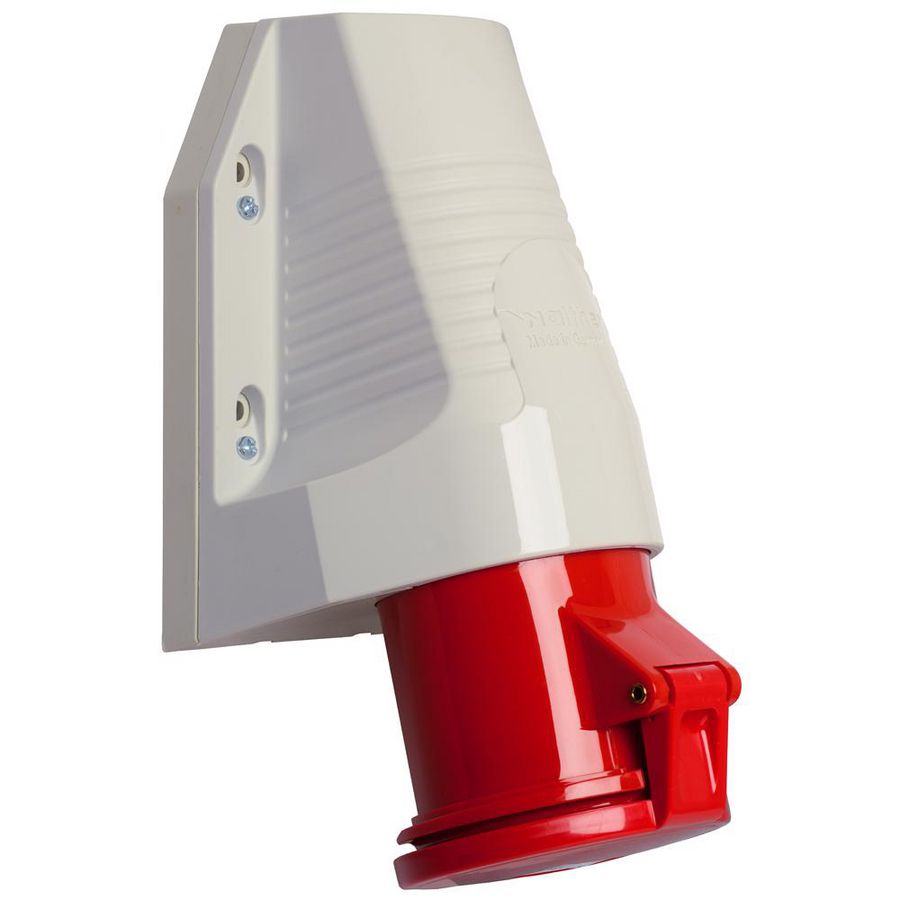 Wandcontactdoos 63A 5-polig 400V 6h IP44 160 CEE