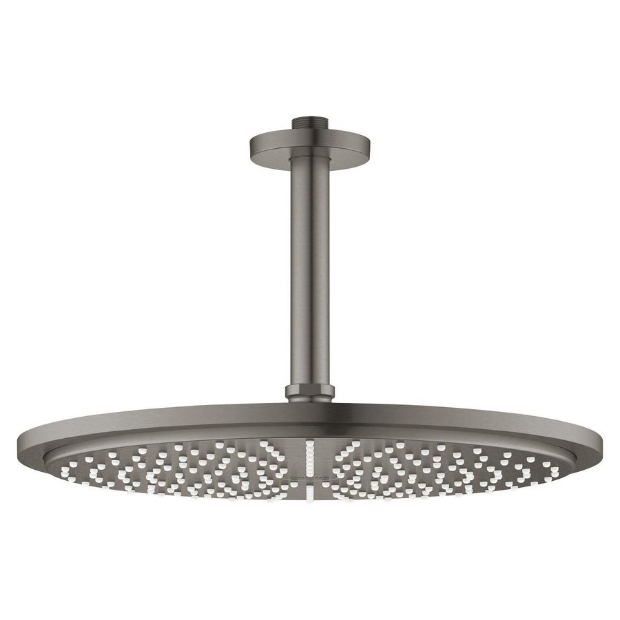 Rainshower 310 hoofddoucheset 142mm 9,5l/min. hard graphite geborsteld (mat donker grijs)
