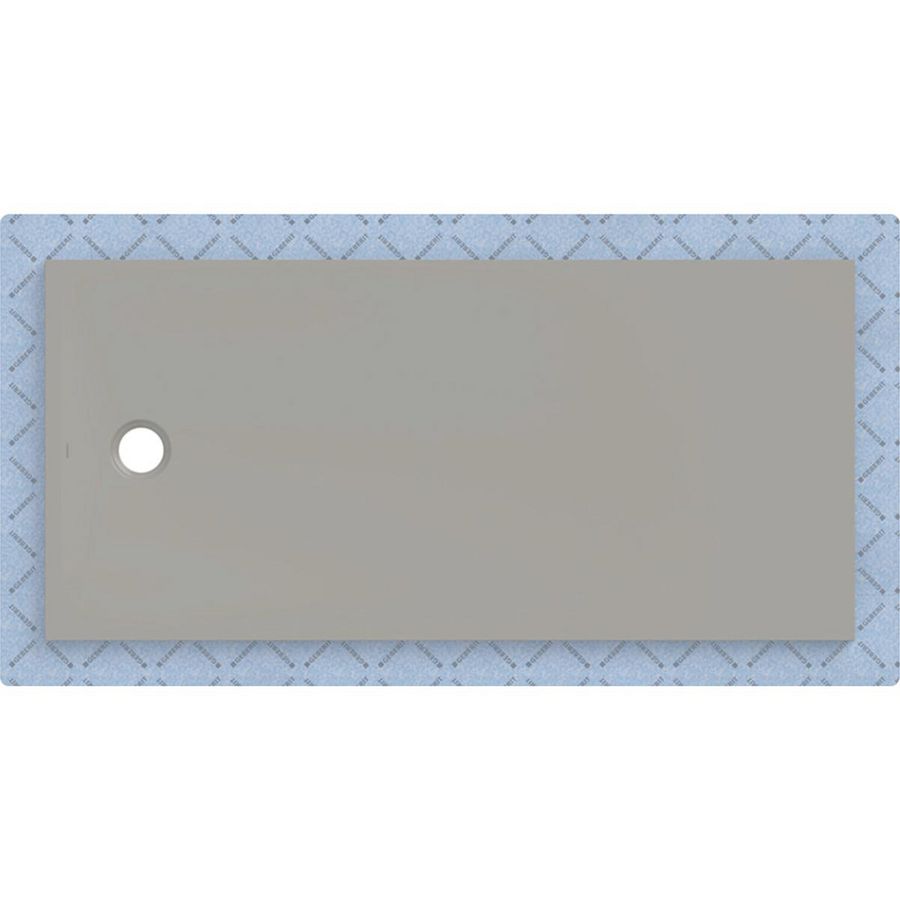 Douchevloer CleanFloor30 geïntegreerd met afdichtingsvlies grijs: 170x80cm