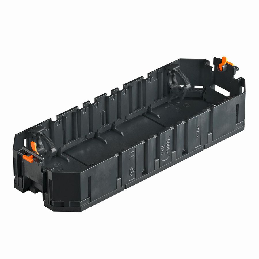 Universele drager moduul45 eenheden 208x76x36 graphitsch