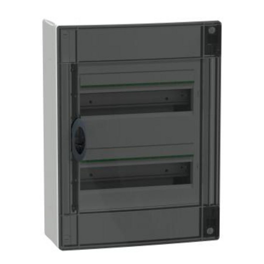 Modulaire verdeler PrismaSeT XS surface 2x13 mod 1 aardingsb