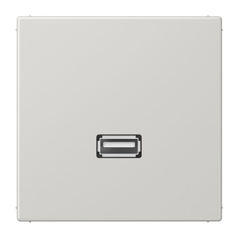 Afdekking licht grijs voor 1xUSB LS990