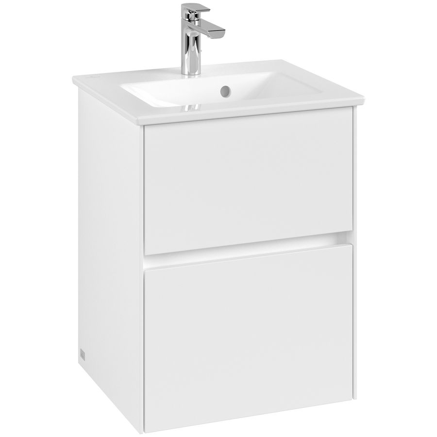 Wastafelonderkast Collaro 472x610x404mm Wh.Matt C14100MS