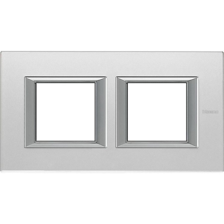 Mat glas recht horizontaal 2x2 modulen Axolute