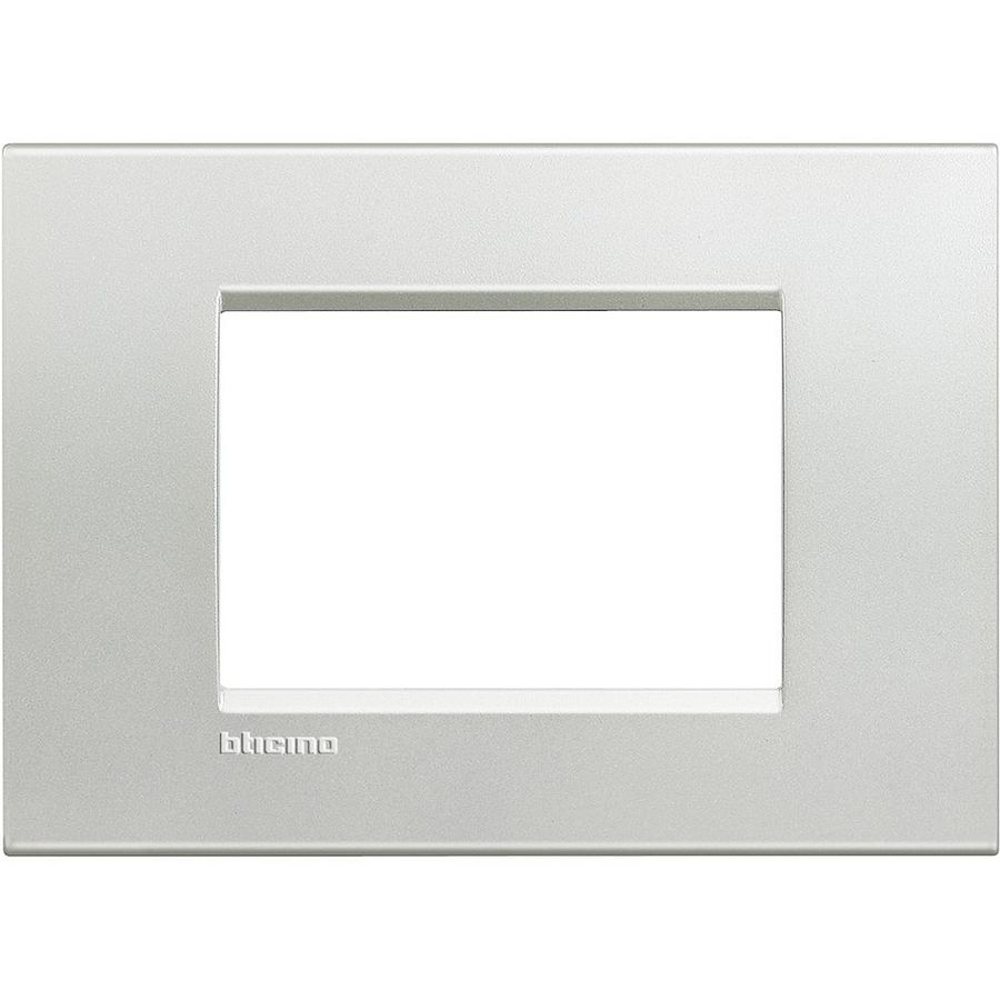 Afdekraam rechthoekig Zilver 3 mod. Livinglight