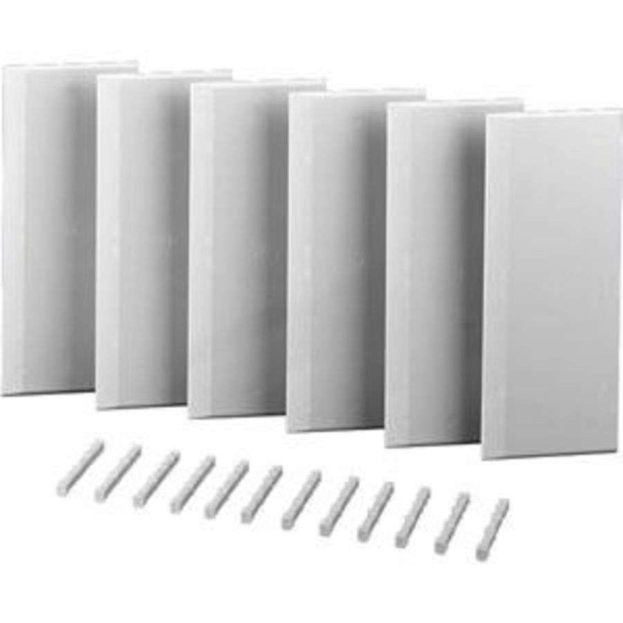 Afsluitplatenset voor Behuizingsmaat 3 (Set 6 stuks)