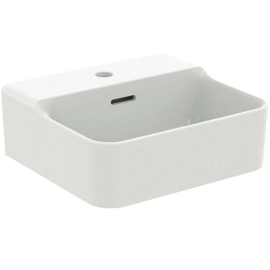 fontein 40x35cm m kraangat m overloop geslepen slk white T38