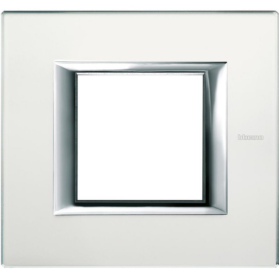 Afdekraam Mat glas recht 2 modulen Axolute