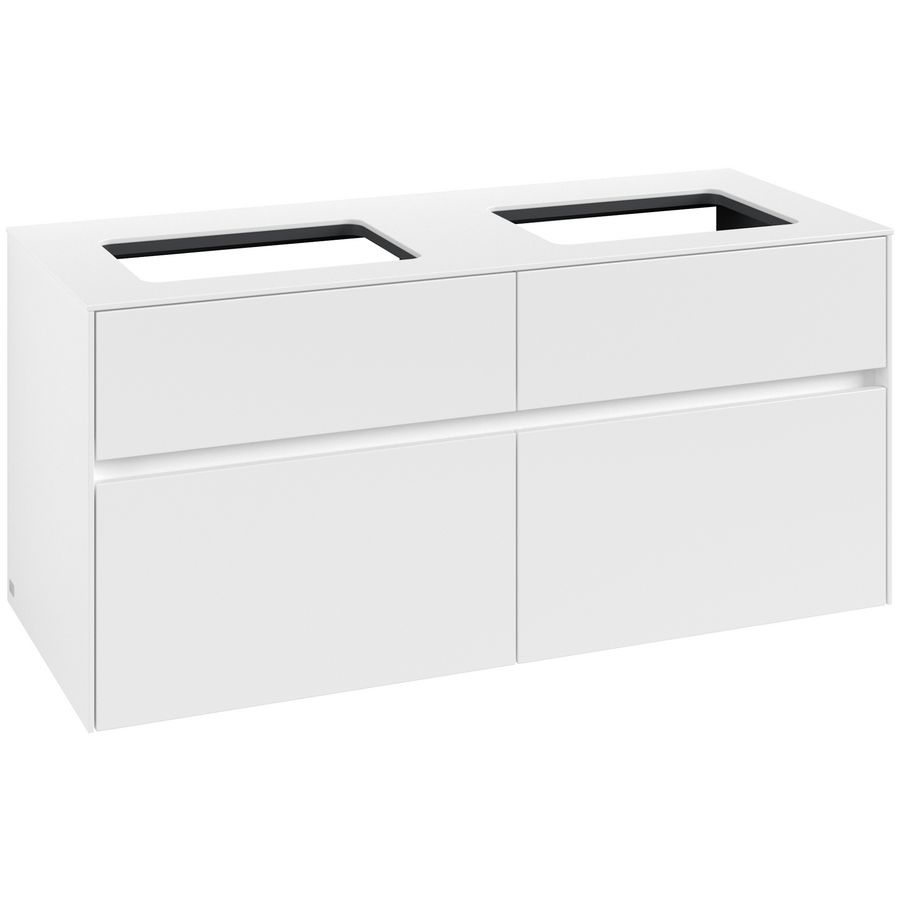 Wastafelonderkast Collaro 1200x548x500mm Wh.Matt C11500MS