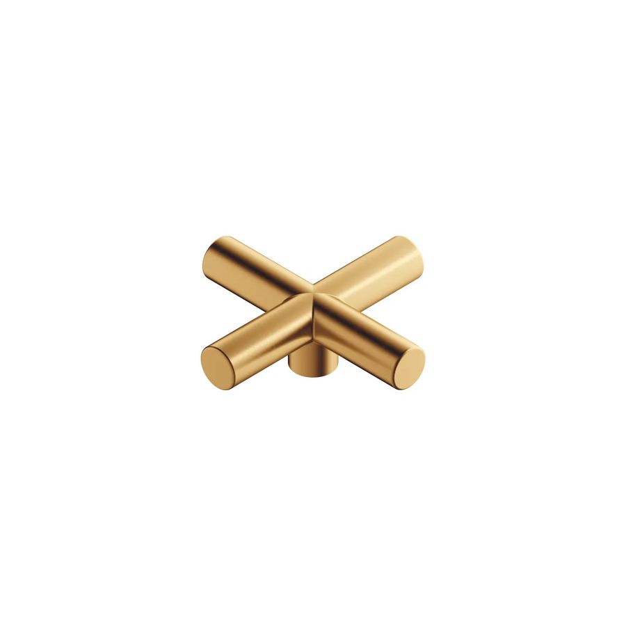 Greep 70x70x22,5mm Goud gebors. (23,9kt)