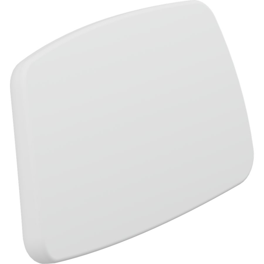 Rugsteun afneembaar voor h/l toilet 385mm PLUS wit