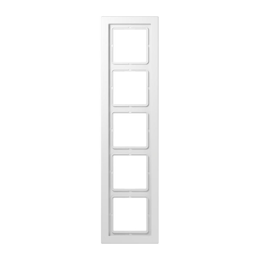 Afdekraam alpin wit 5-voudig LS-design