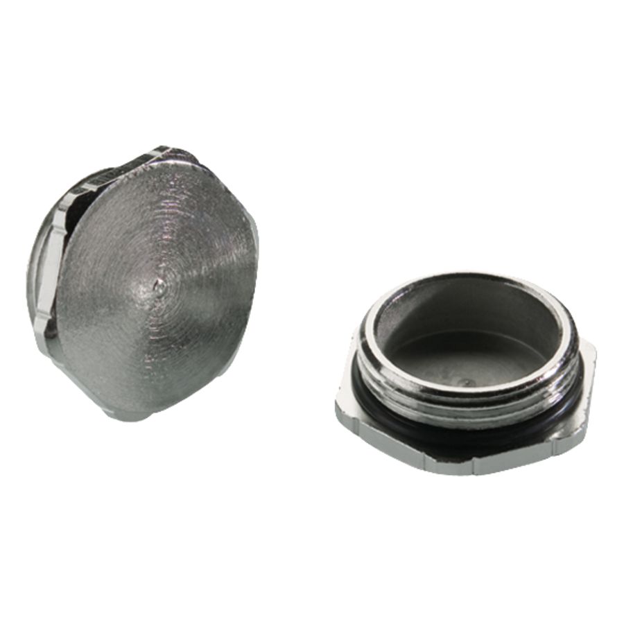 Blindstop ATEX messing vern PG16 6-kant met O-ring