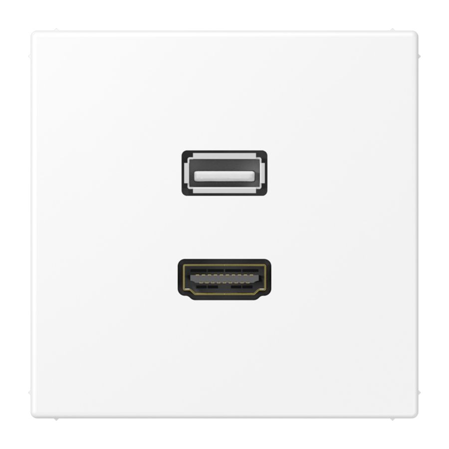 Afdekking matwit voor HDMI/USB LS990