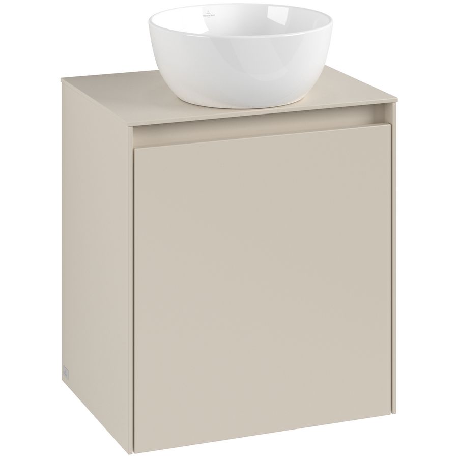 Wastafelonderkast Collaro 500x548x380mm Cashmere Grey C14800VN