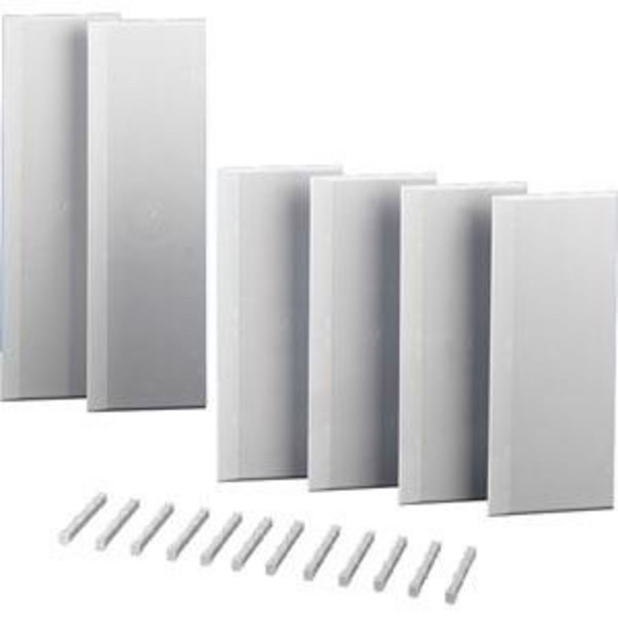Afsluitplatenset voor Behuizingsmaat 4 (Set 6 stuks)