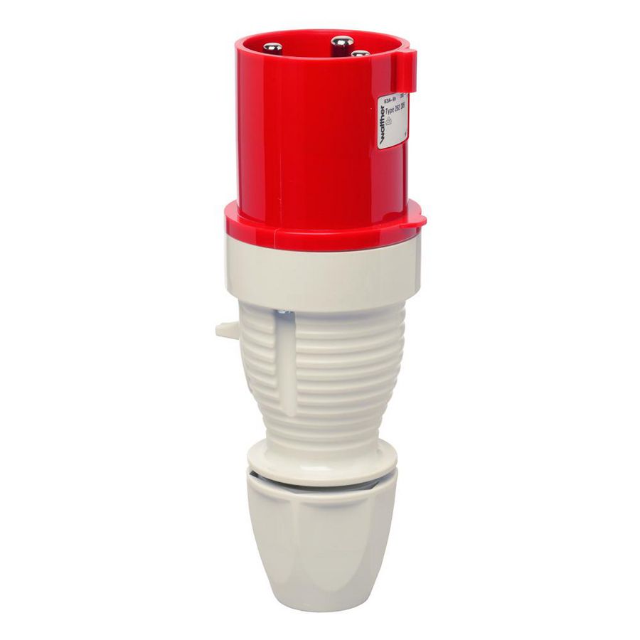 Steker 63A 3-polig 380V 9h 262309 CEE