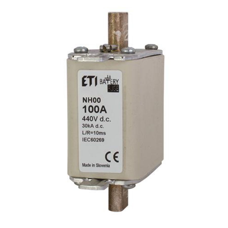 NH00 gBat 40A/550V DC VVE=3