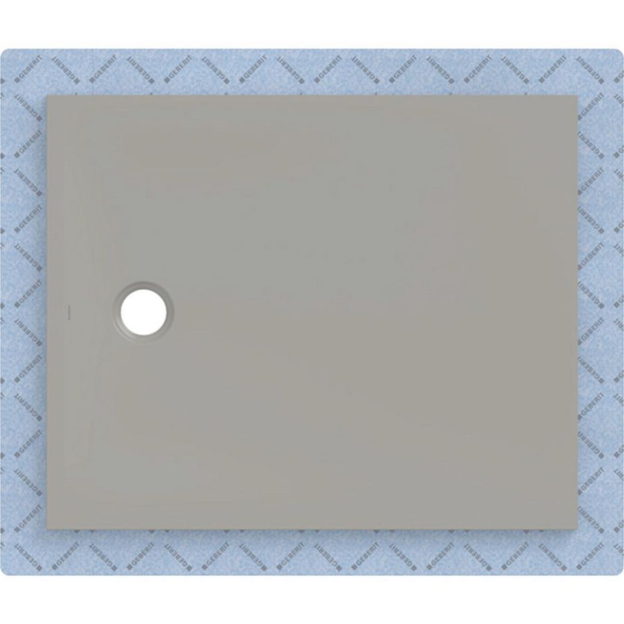 Douchevloer CleanFloor30 geïntegreerd met afdichtingsvlies grijs: 110x90cm