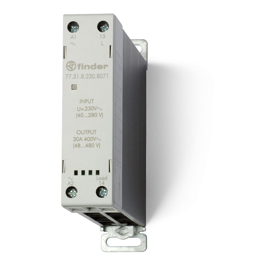 Solid-staterelais 1 maakcontact 30A 230V AC 77.31.8.230.8071