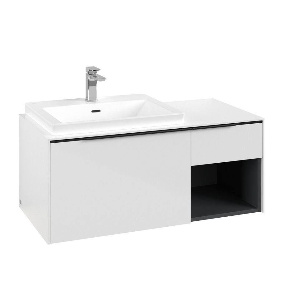 Wastafelonderkast Subw3.0 1001x422,5x516mm Brill.White C572L1VE