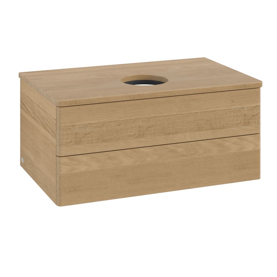Wastafelonderkast Antao 800x360x500mm Honey Oak K19011HN