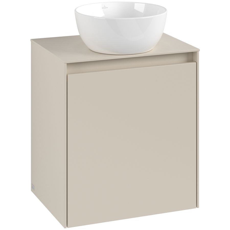 Wastafelonderkast Collaro 500x548x380mm Cashmere Grey C14900VN