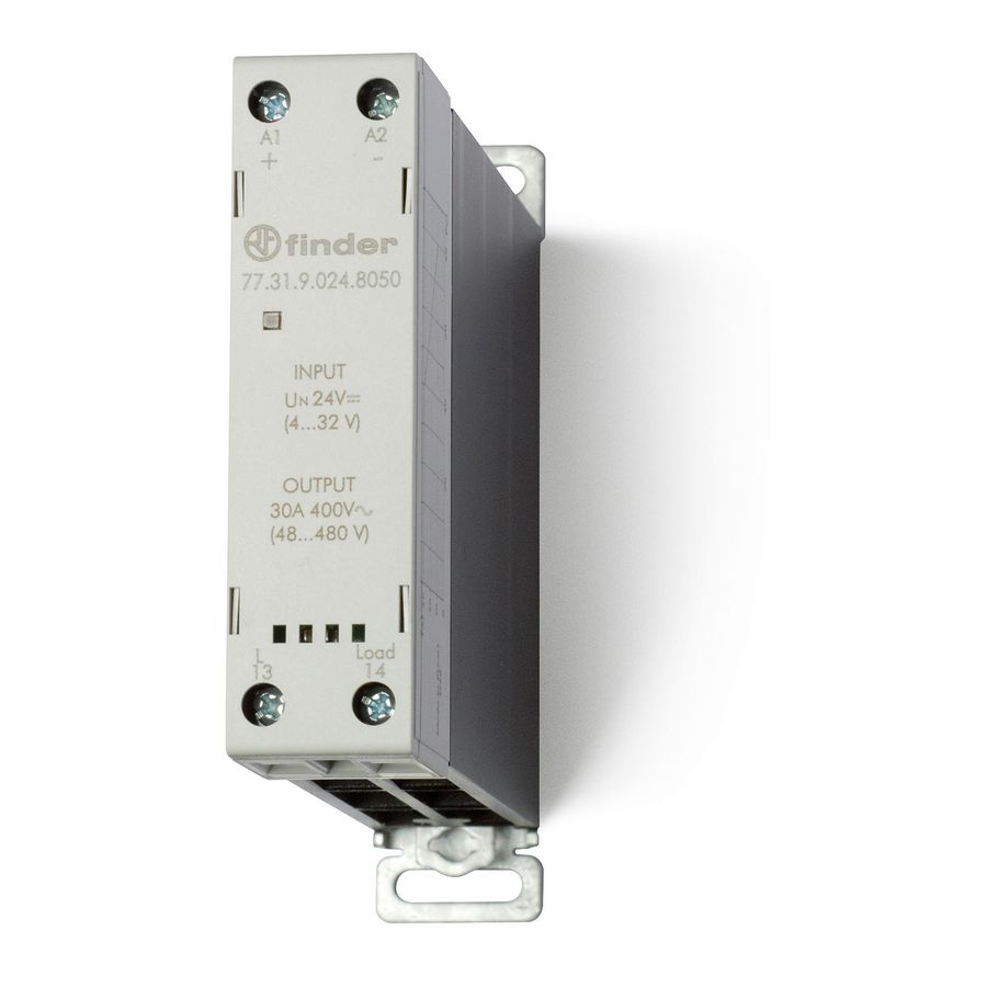 Solid-staterelais 1 maakcontact 30A 24V DC 77.31.9.024.8050