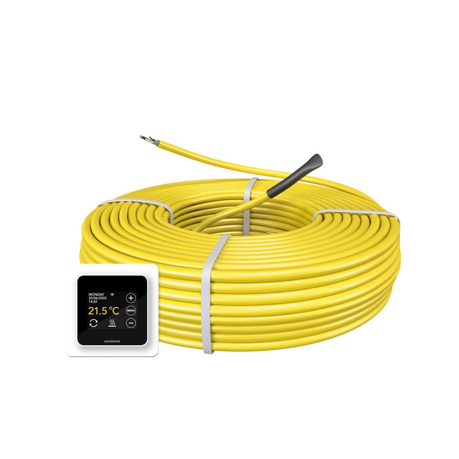 Set verwarmingskabel CABLE-17 170,6mtr. 2900W + WiFi thermostaat wit