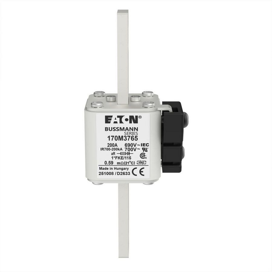 Zekering h. snelheid 200A AC 690V 200kA compact 1 45x VVE=2