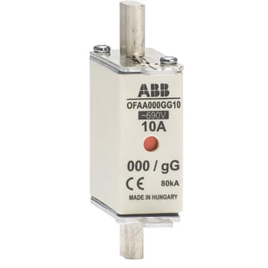Meszekering fuseline gG=690V DIN000 In=2A Ph=3,9 W
