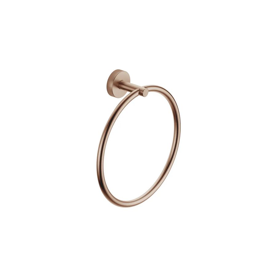 Handdoekring rond Brons gebors.