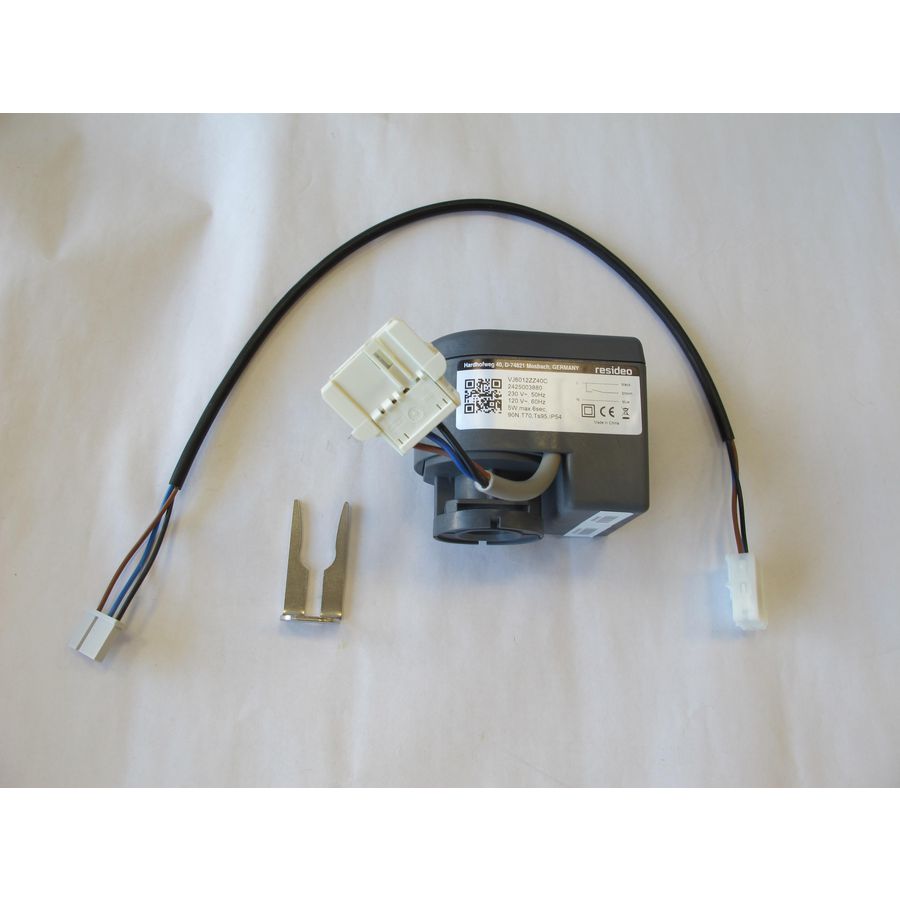 Driewegklep motor 230V+CLIP IC A/E