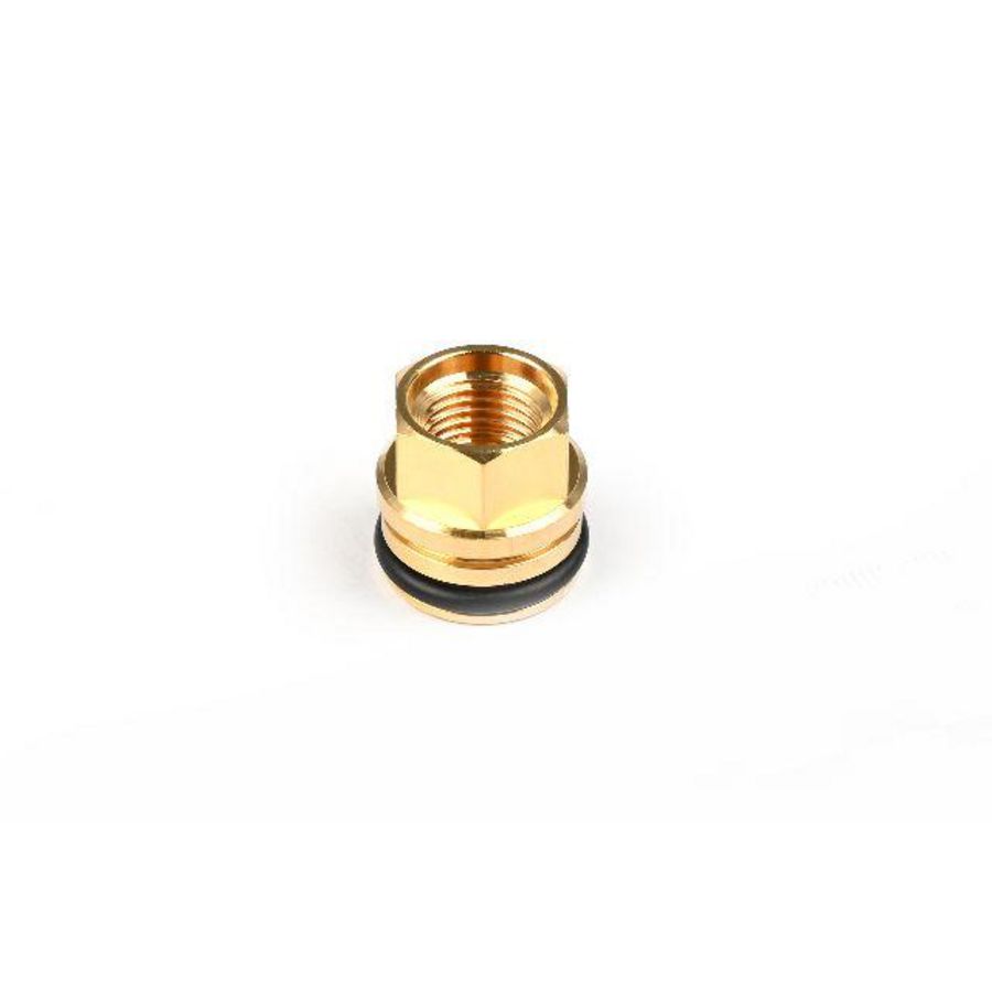Manometerfitting met o-ring